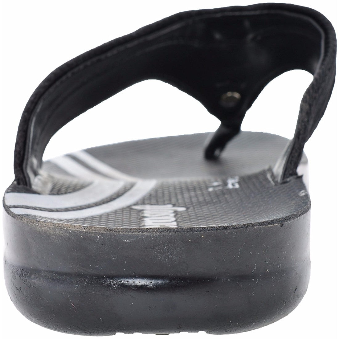 Aerosoft Men's Black Mesh Thong Sandals (MA8504) - Breathable Flip Flops with Arch Support and Comfortable Grip Sole!
