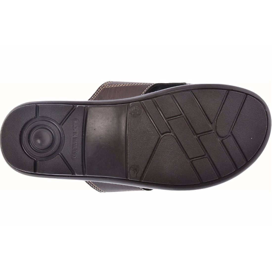Aerosoft Men's Brown Slide Sandals (MA3203) - Premium Comfort Slip-Ons for Everyday Wear!