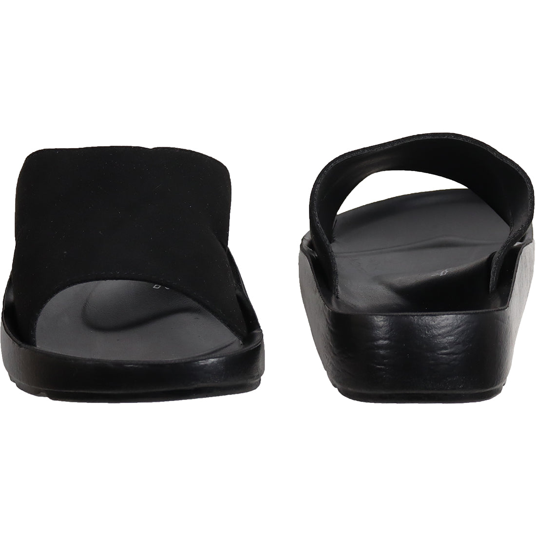 Aerosoft Men's Black Waterproof Slide Sandals (MA4412) - Durable Outdoor Slides with Cushioning for All-Day Adventure!