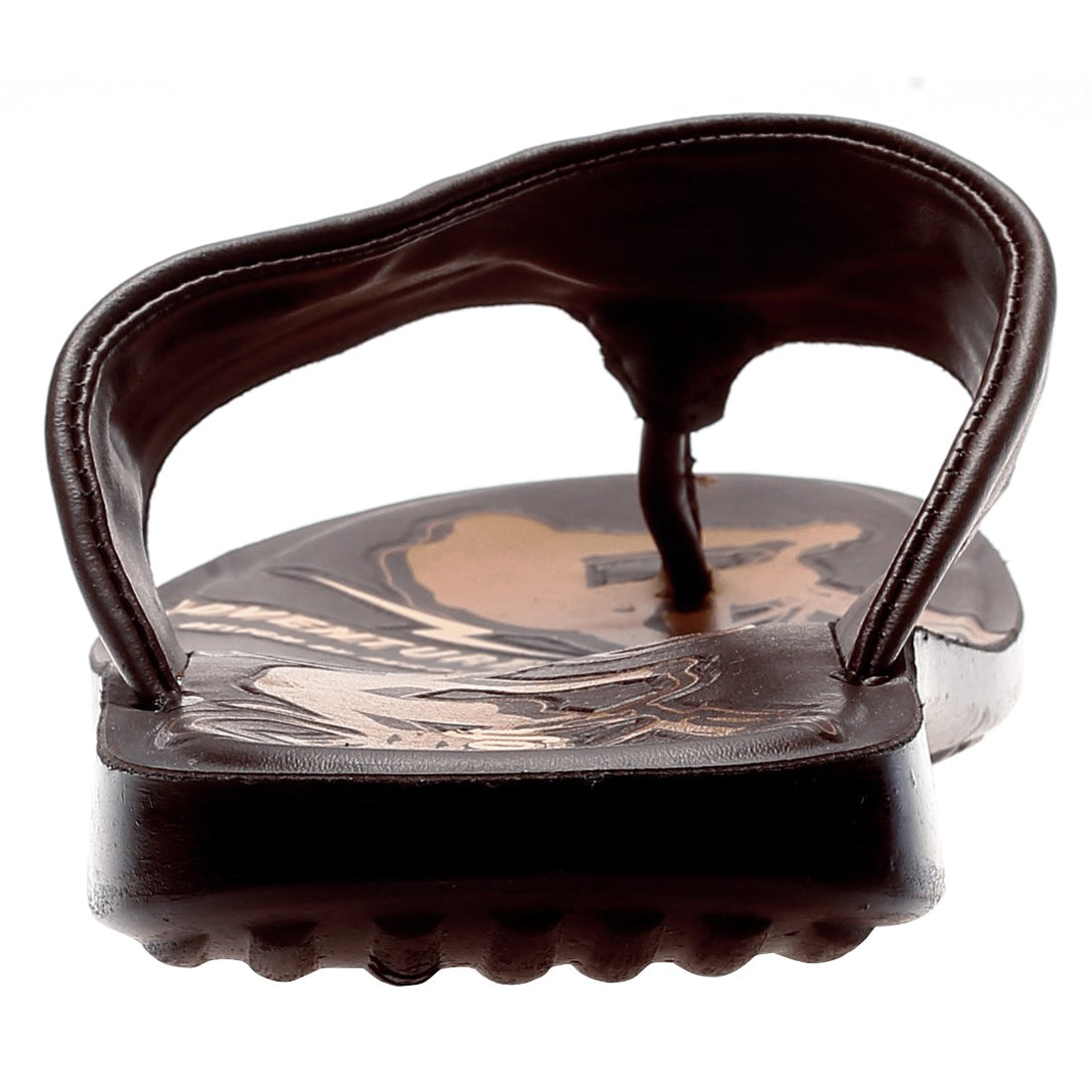 Aerosoft Brown Men's Premium Arch-Support Slippers (MA1571) - Heritage Meets Advanced Comfort!