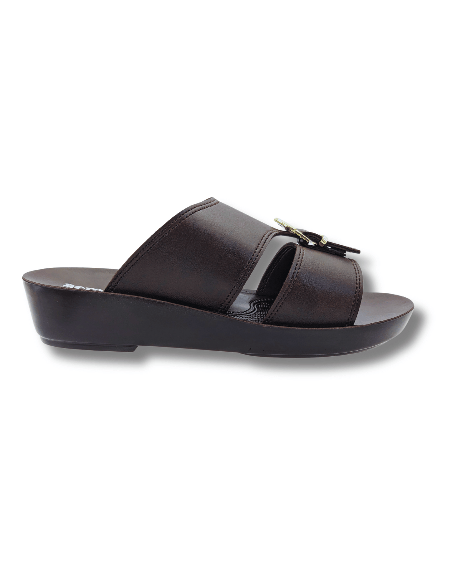 Aerosoft Men's Comfortable Premium Leather Casual Sandals