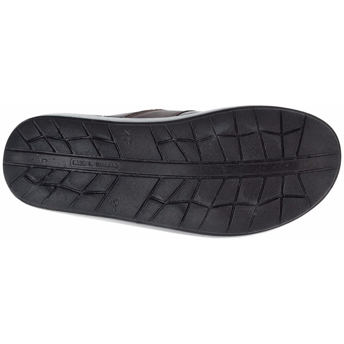 Aerosoft Men's Brown Leather Thong Sandals (MA8703) - Comfortable Flip Flops with Arch Support and Anti-Slip Sole!