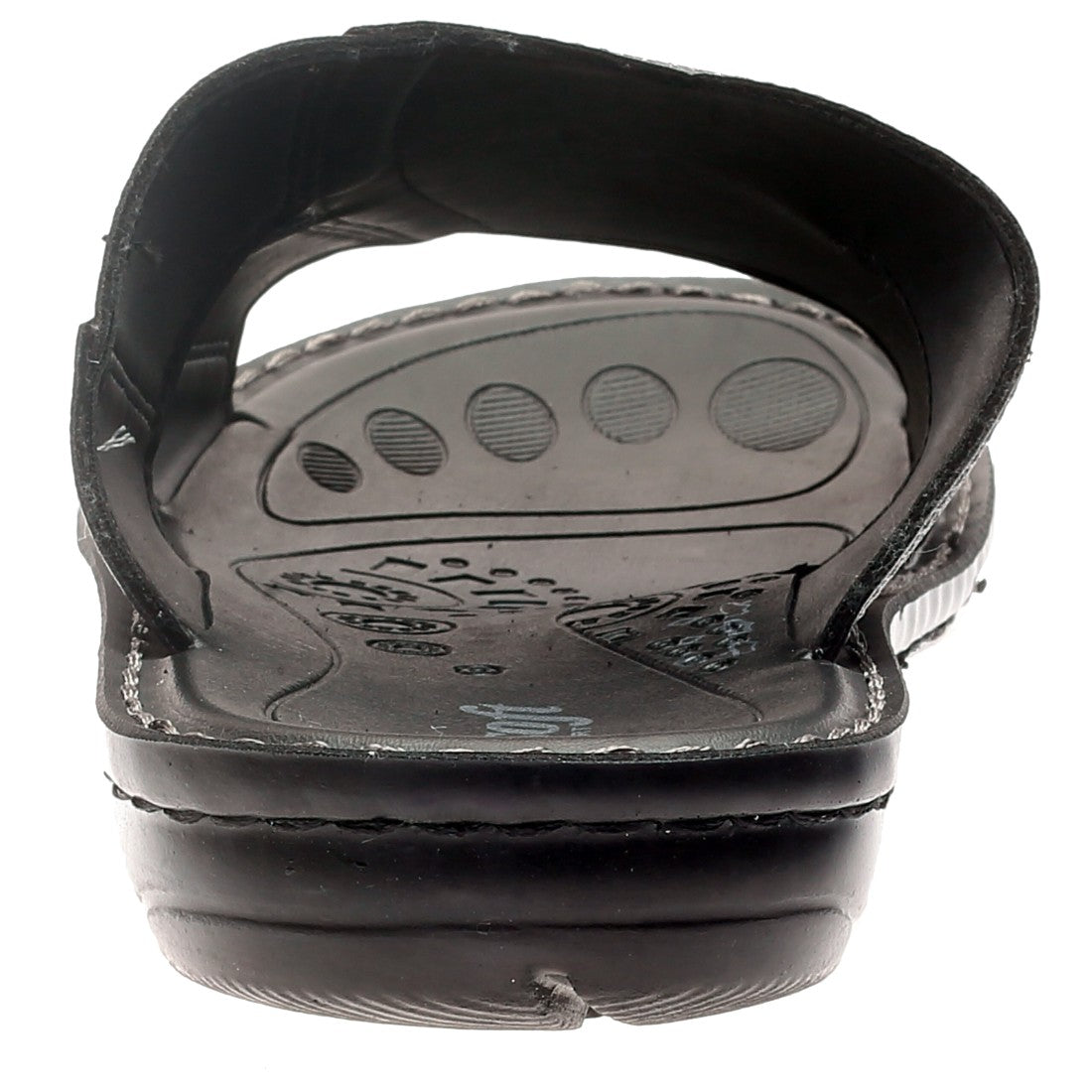 Aerosoft Black Men's Slip-On Sandals (MA0303) - Grab Yours Now!