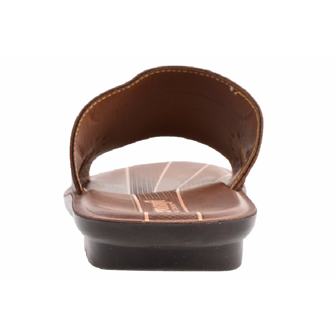 Aerosoft Men's Tan Slide Sandals (MA3203) - Premium Comfort Slip-Ons for Everyday Wear!