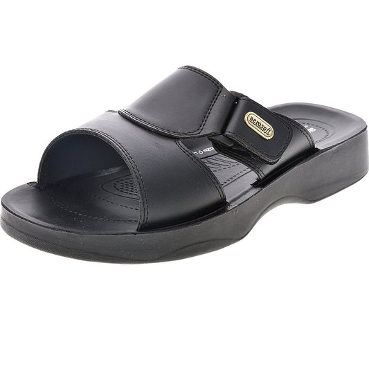 Aerosoft Men's Black Buckle Slide Sandals (MA4819) - Premium Original Comfort Slides for Effortless Summer Style!