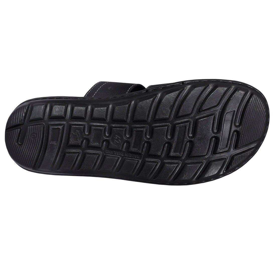 Aerosoft Black Men's Original Comfort Cross-Strap Sandals (MA0304) - Ultimate All-Season Essentials