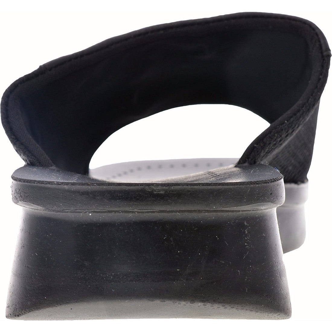 Aerosoft Men's Black Velcro Strap Sandals (MA5703) - Breathable Orthopedic Sandals with Cushioned Arch Support