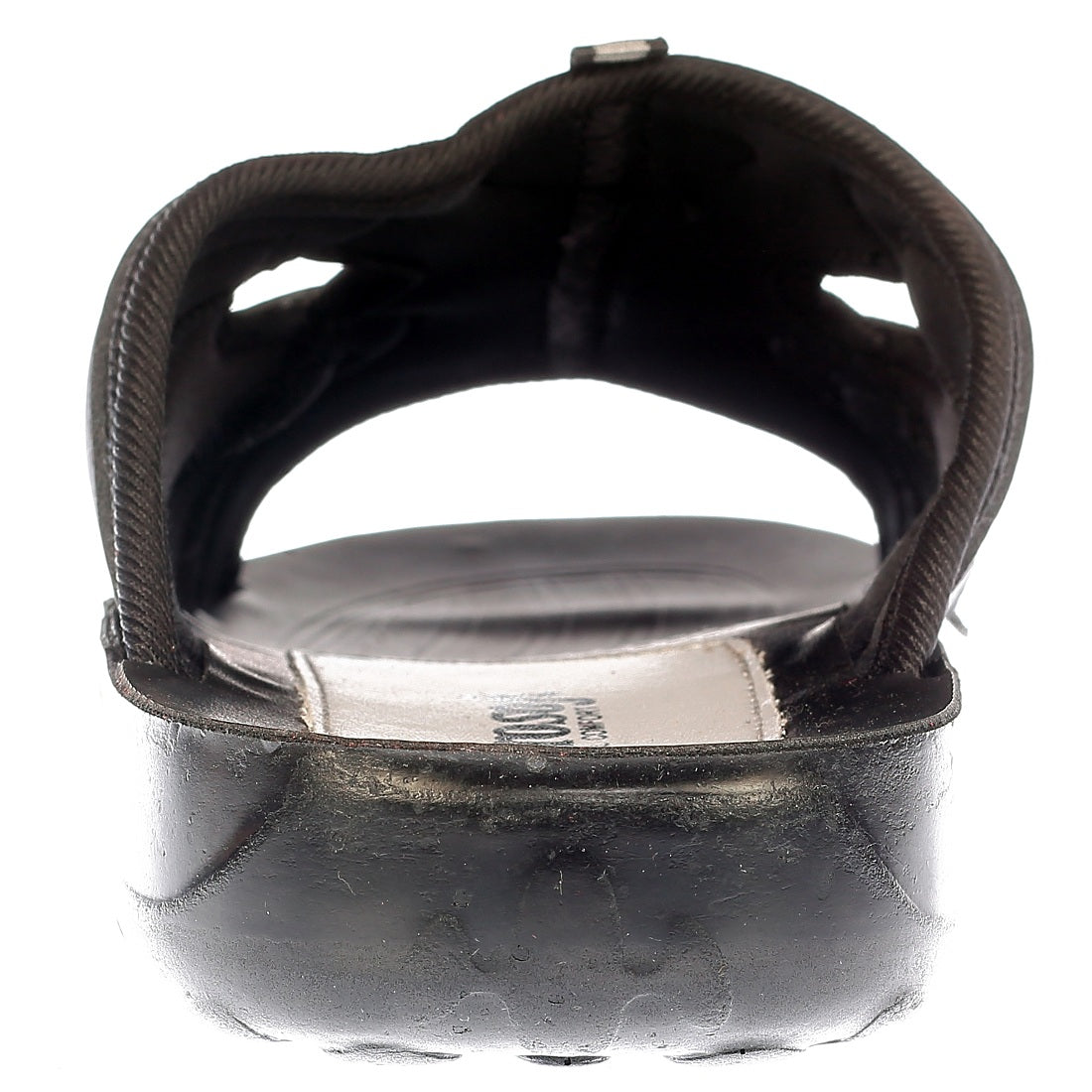 Aerosoft Men's Black Mesh Breathable Slide Sandals (MA8401) - Comfortable Casual Footwear with Arch Support for Everyday Wear!