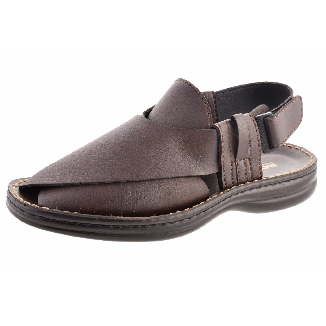 Aerosoft Brown Men's Original Comfort Peshawari Sandals (MA0808) - Timeless Tradition Meets Modern Comfort!