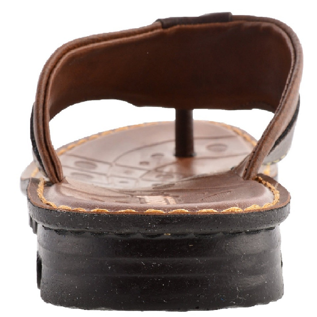 Premium Tan Faux Leather Flip-Flop Sandals by Aerosoft (2502) - Ultimate Comfort & Style! (Copy)