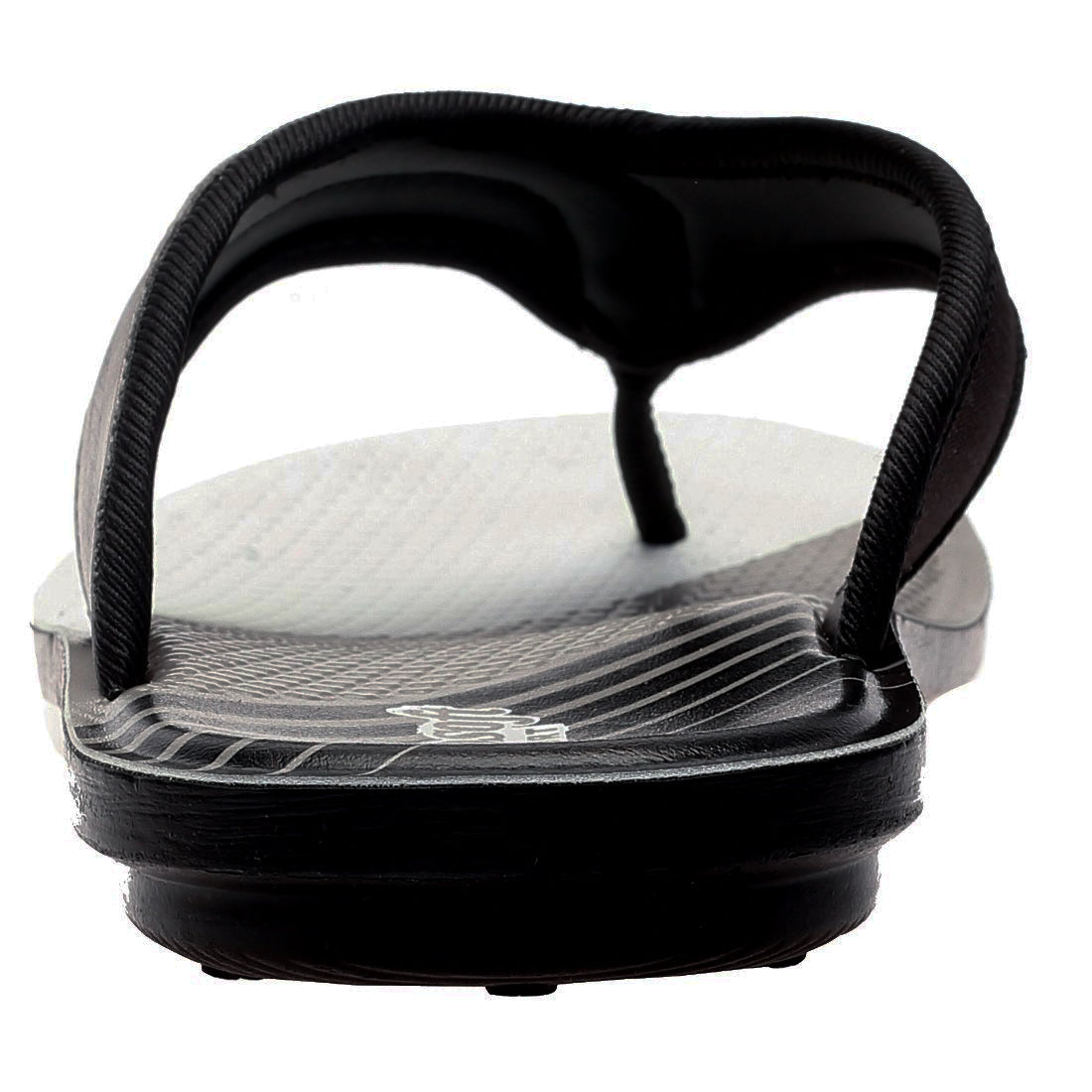 Aerosoft Men's Black Two-Tone Thong Flip Flops (MA4109) - Sporty Comfort Sandals for Summer Adventures!