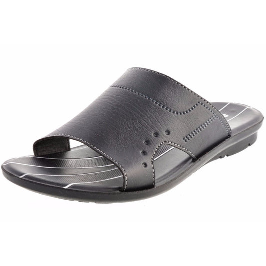 Aerosoft Men's Black Slide Sandals (MA3203) - Premium Comfort Slip-Ons for Everyday Wear!