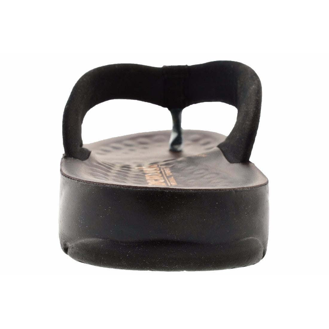 Aerosoft Men's Brown Massage Sole Thong Sandals (MA5101) - Orthopedic Arch Support Flip Flops for Ultimate Comfort!