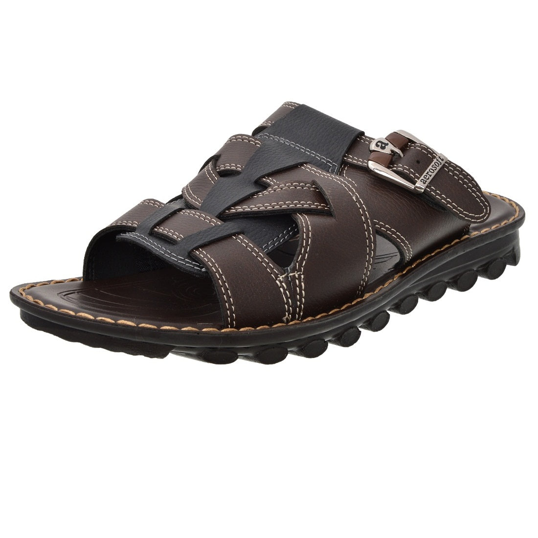 Aerosoft Brown Comfort Slippers from Thailand (MA2531) - Ultimate Style & Comfort!