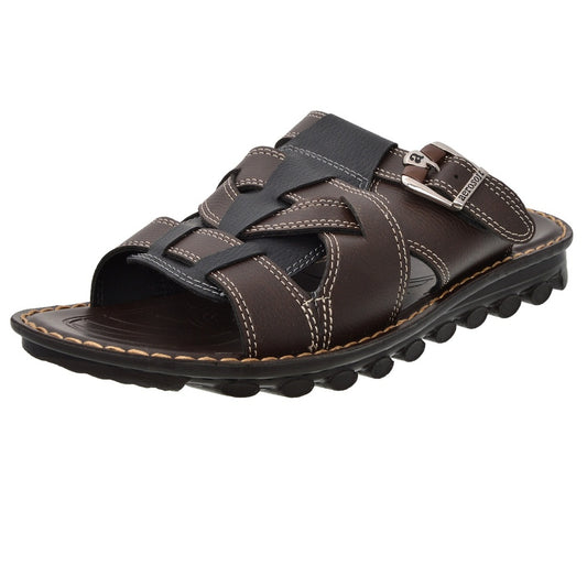 Aerosoft Brown Comfort Slippers from Thailand (MA2531) - Ultimate Style & Comfort!