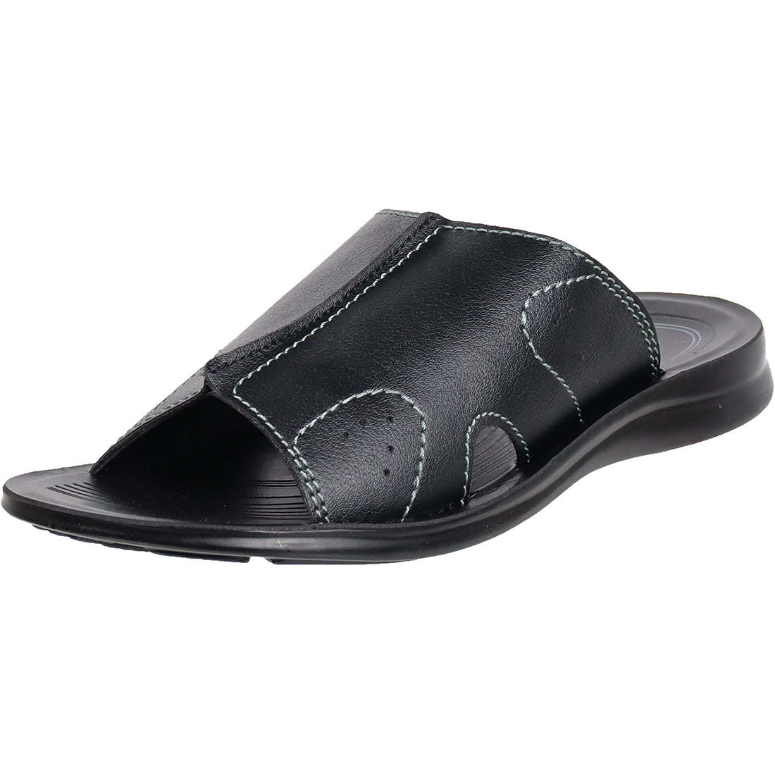 AeroSoft Black Original Comfort Sandals (MA0208)