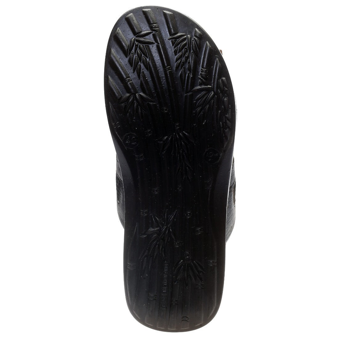 Aerosoft Black Men's Premium Arch-Support Slippers (MA1571) - Heritage Meets Advanced Comfort