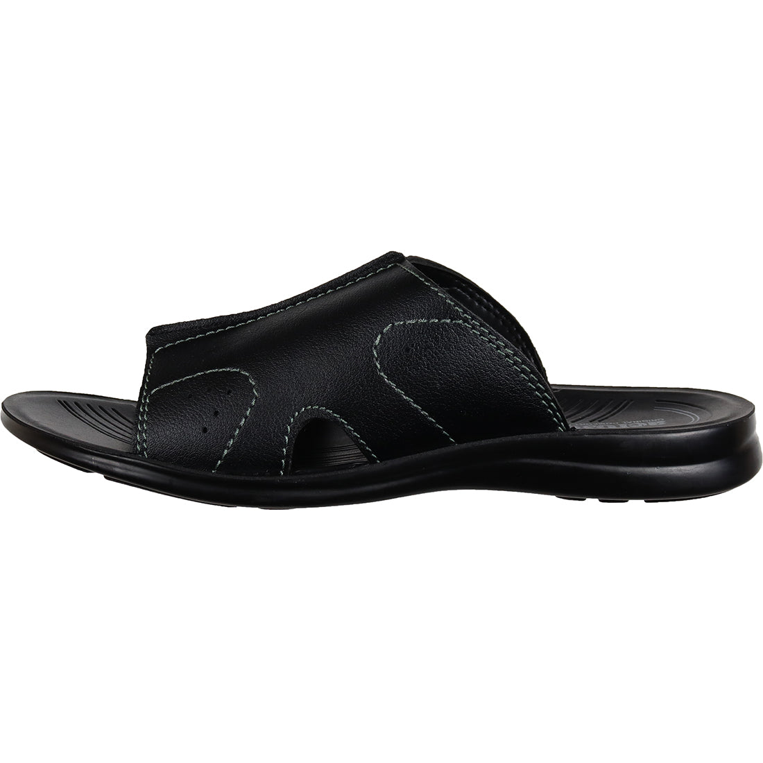 AeroSoft Black Original Comfort Sandals (MA0208)