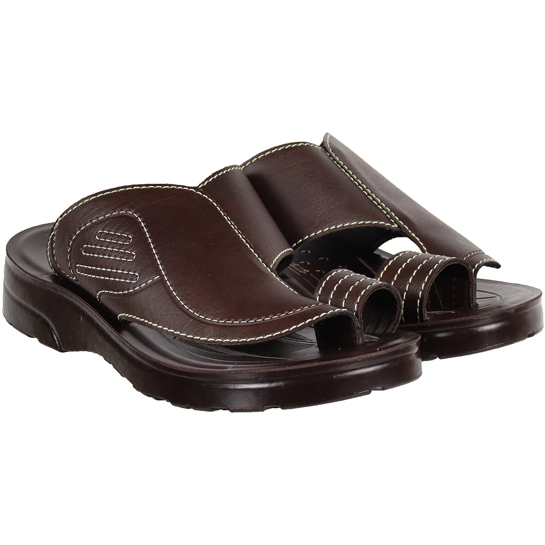 Aerosoft Brown Men's Ultimate Arch-Support Peshawari Chappal (MA2405) - Timeless Craftsmanship with Modern Comfort (Copy)