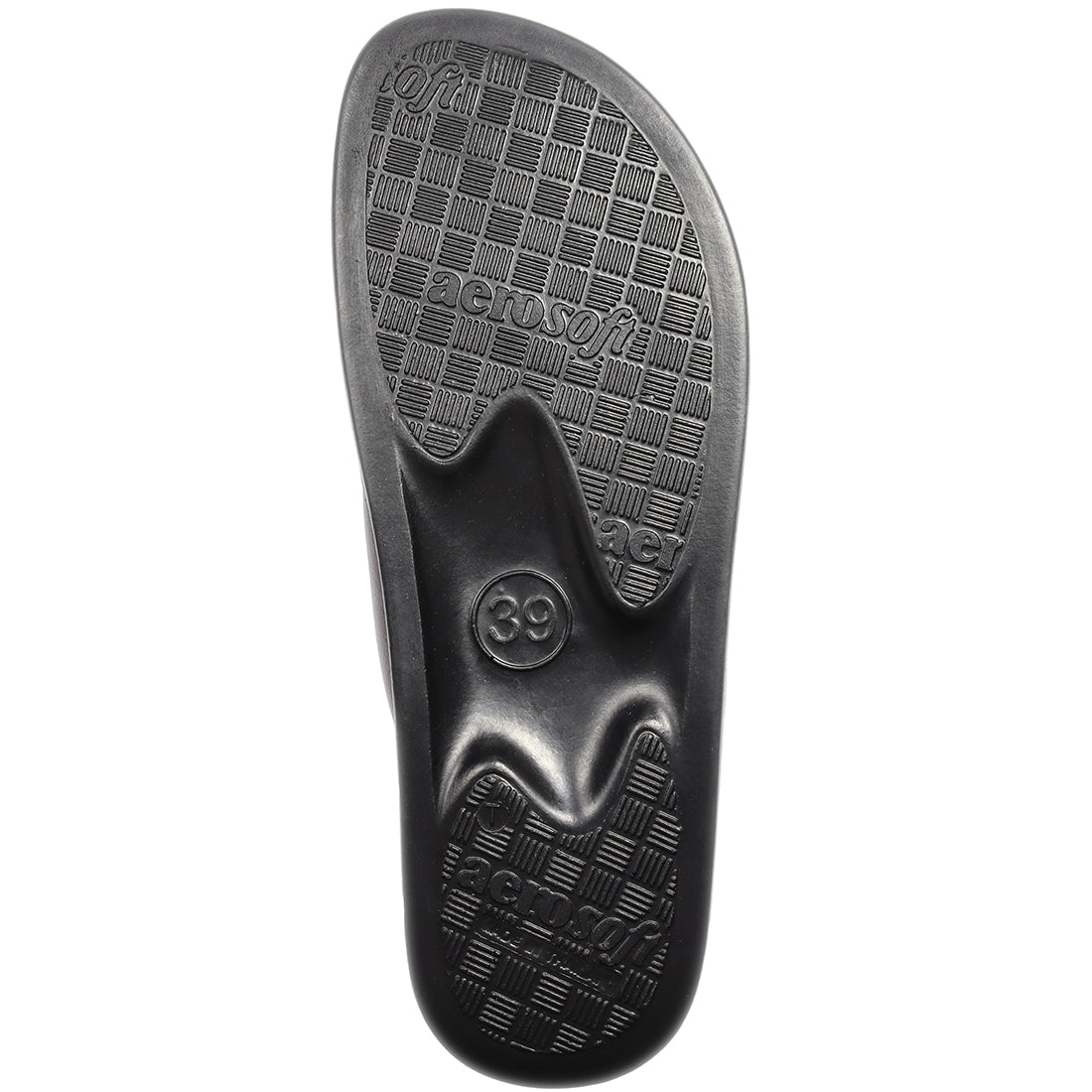 Aerosoft Men's Brown Arch Support Thong Sandals (MA4949) - Premium Comfort Flip Flops with Massage Sole!