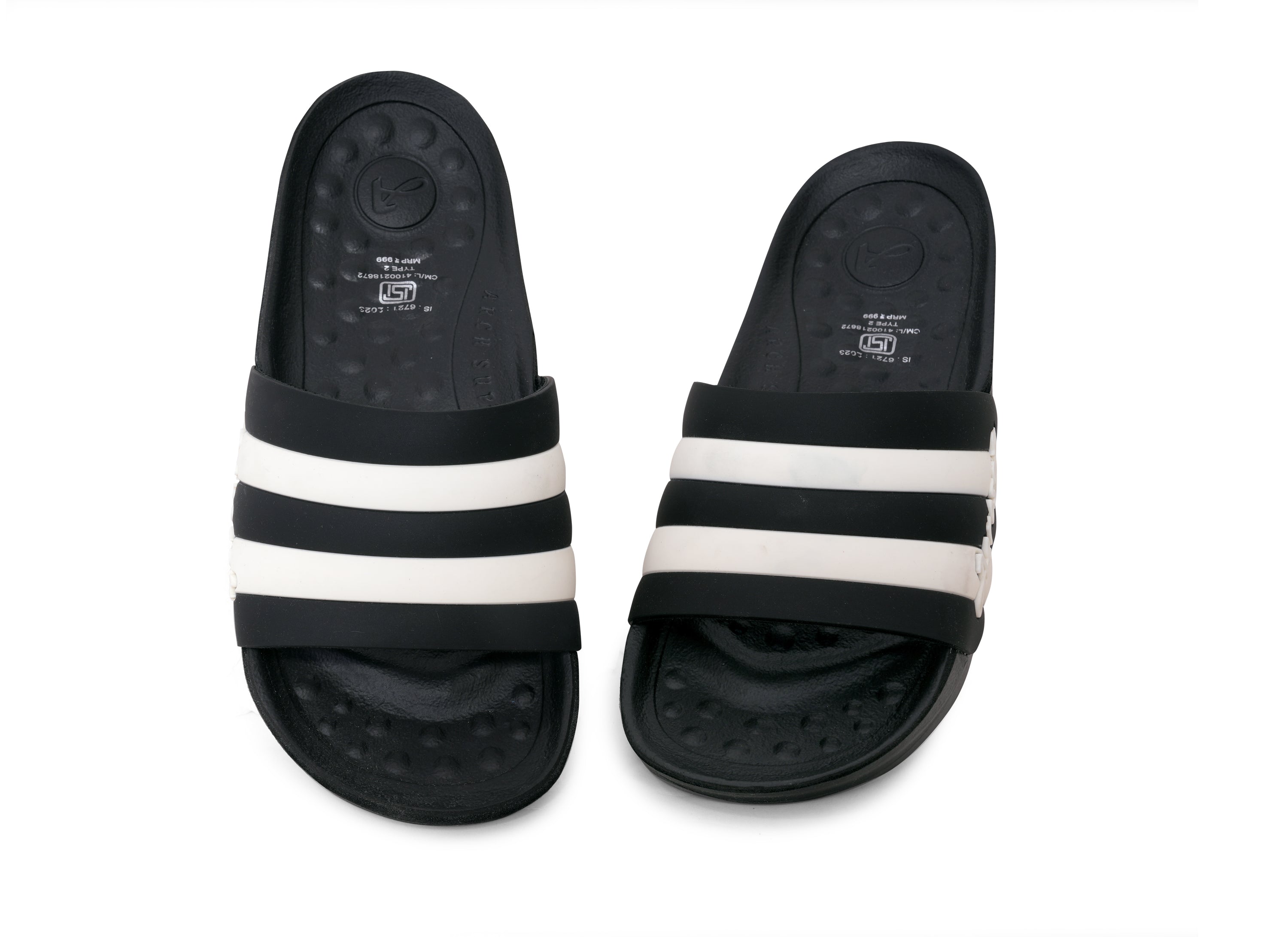 Aerosoft Men's Comfort Slides (SU5043) – Stylish Cushioned Slippers for All-Day Wear