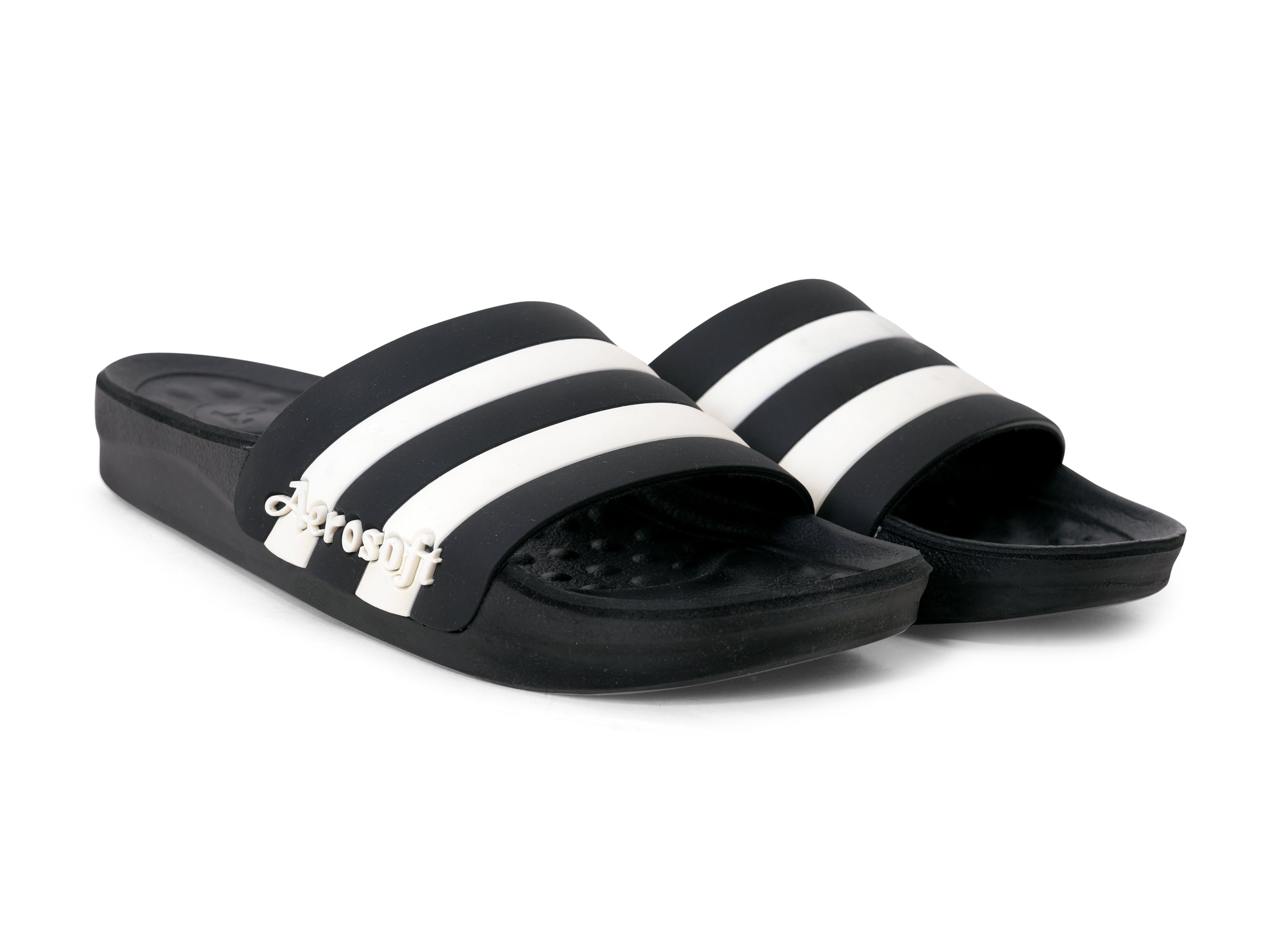 Aerosoft Men's Comfort Slides (SU5043) – Stylish Cushioned Slippers for All-Day Wear