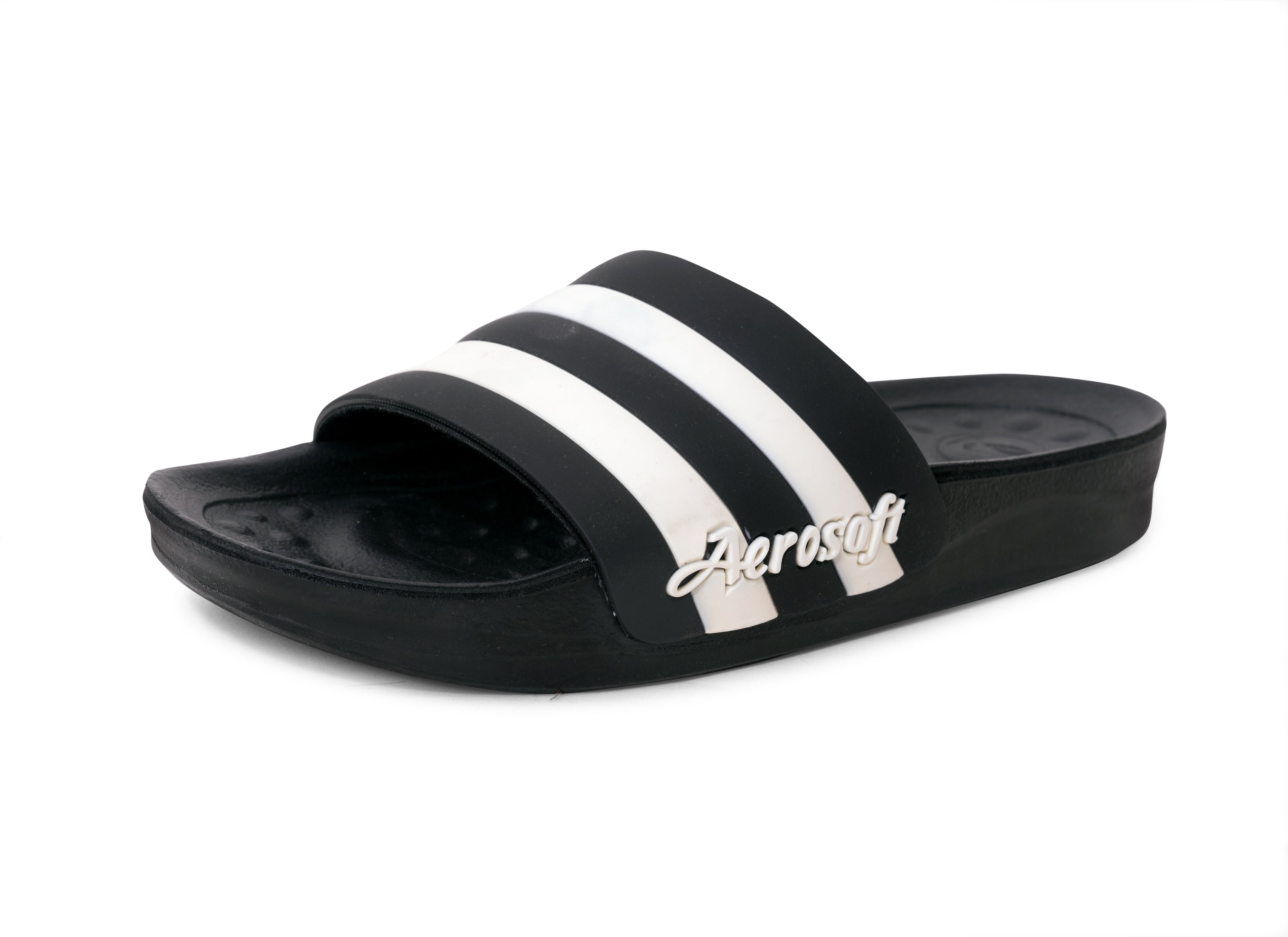 Aerosoft Men's Comfort Slides (SU5043) – Stylish Cushioned Slippers for All-Day Wear