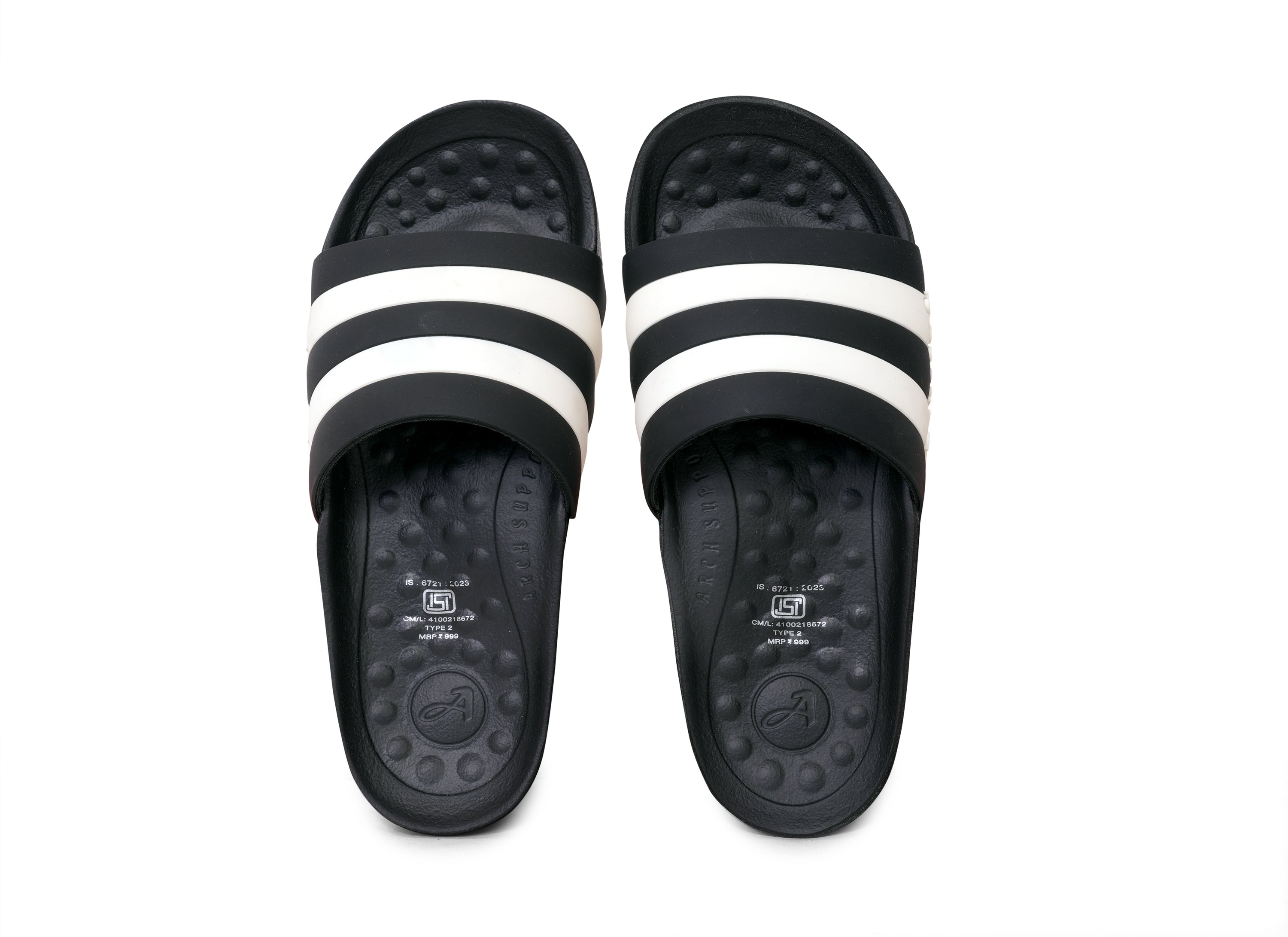 Aerosoft Men's Comfort Slides (SU5043) – Stylish Cushioned Slippers for All-Day Wear