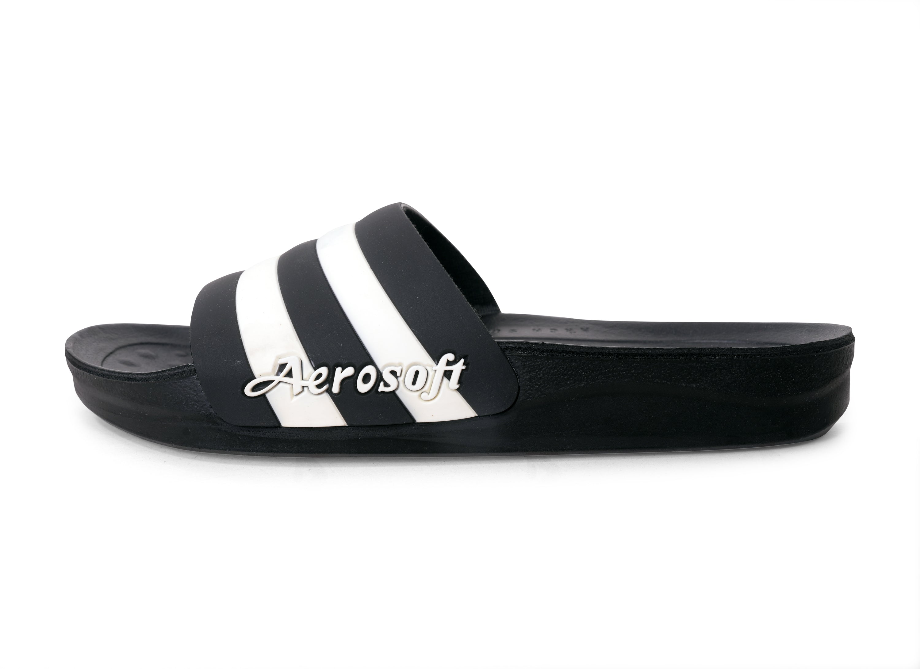 Aerosoft Men's Comfort Slides (SU5043) – Stylish Cushioned Slippers for All-Day Wear
