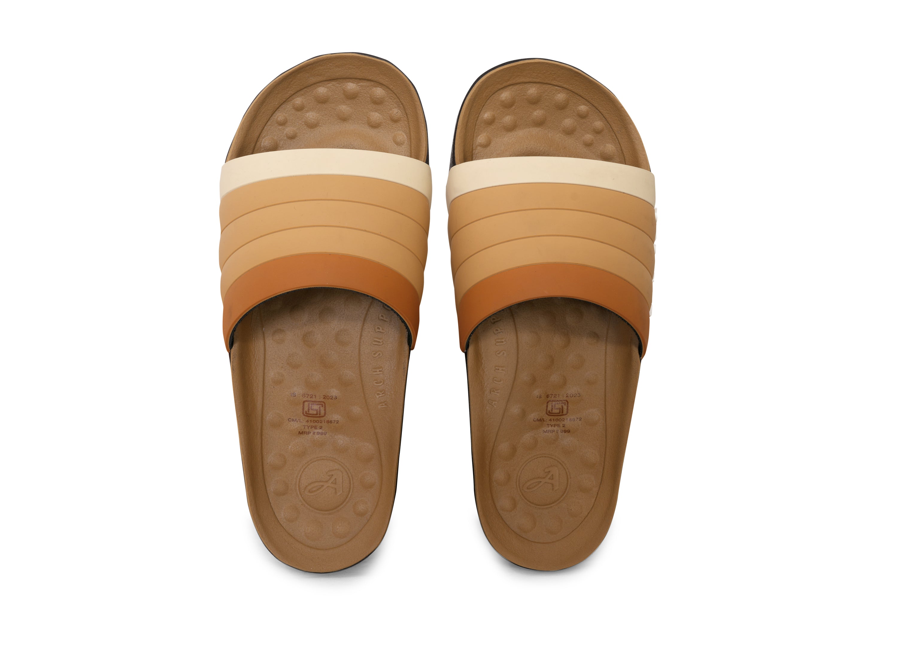 Aerosoft Men's Comfort Slides (SU5043) – Stylish Cushioned Slippers for All-Day Wear