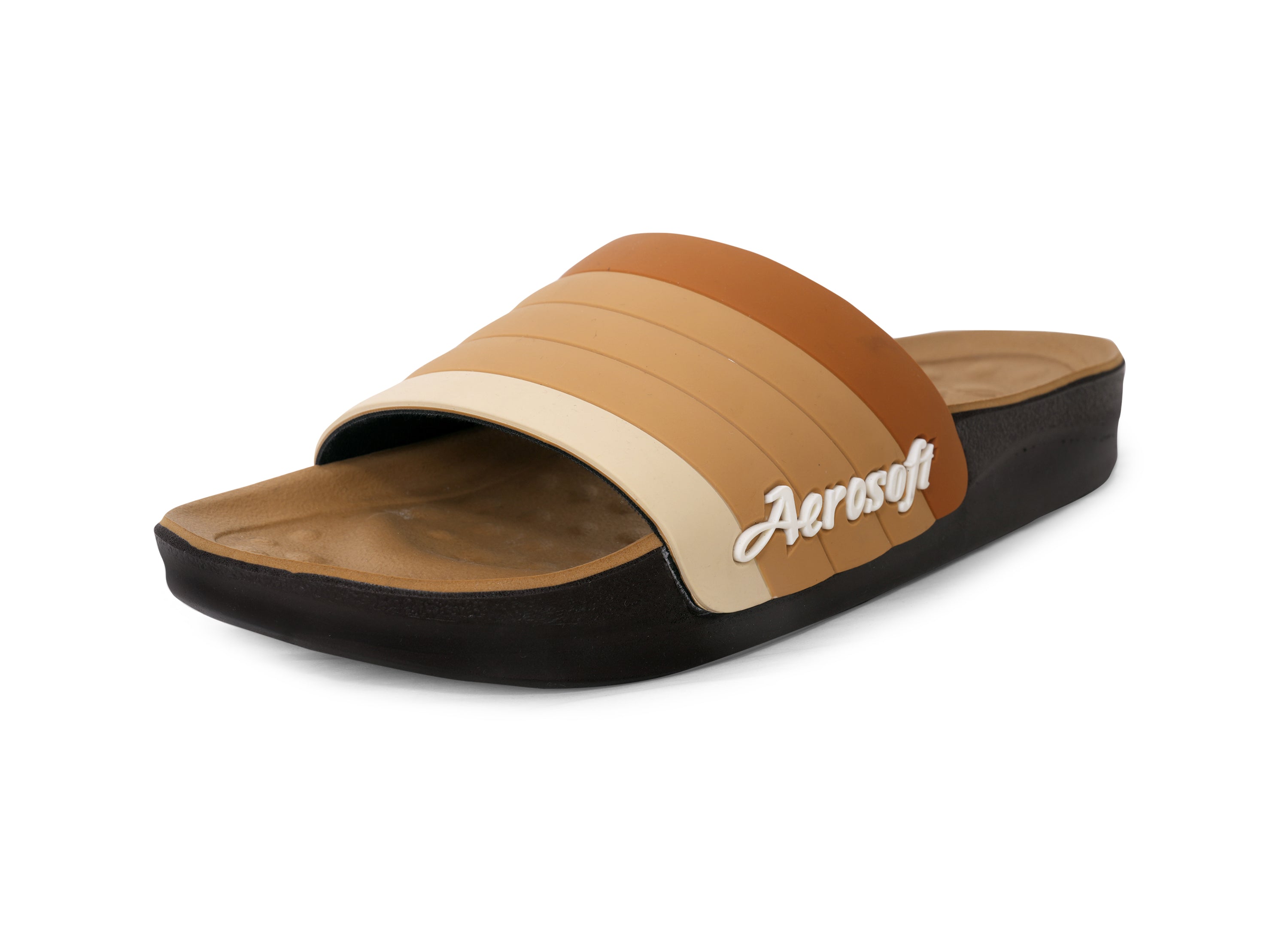 Aerosoft Men's Comfort Slides (SU5043) – Stylish Cushioned Slippers for All-Day Wear