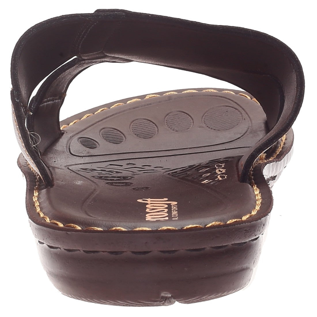 Aerosoft Brown Men's Slip-On Sandals (MA0303) - Grab Yours Now!