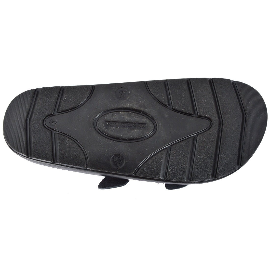 Aerosoft Men's Black-Brown Double Buckle Sandals (MA4401) - Premium Adjustable Comfort Slides for Versatile Summer Style!