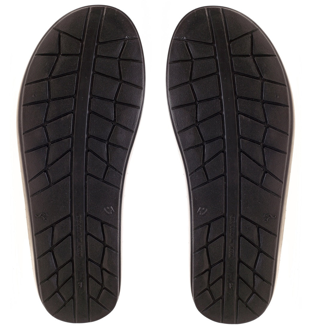 Aerosoft Men's Brown V-Strap Thong Sandals (MA8707) - Comfortable Leather Flip Flops with Spiral Massage Sole and Arch Support!